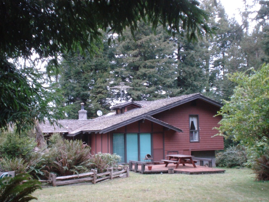 South side of home