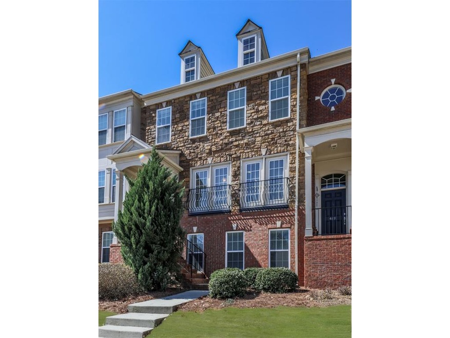 Rare elevation with Juliet balconies and backing t