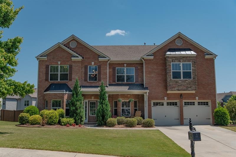 Brick and Stone Front, Large Corner Lot