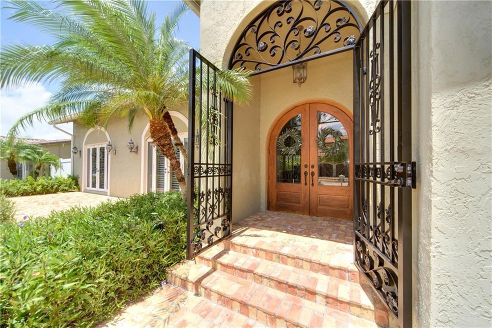 Gorgeous Iron gate to front door to be used for ex