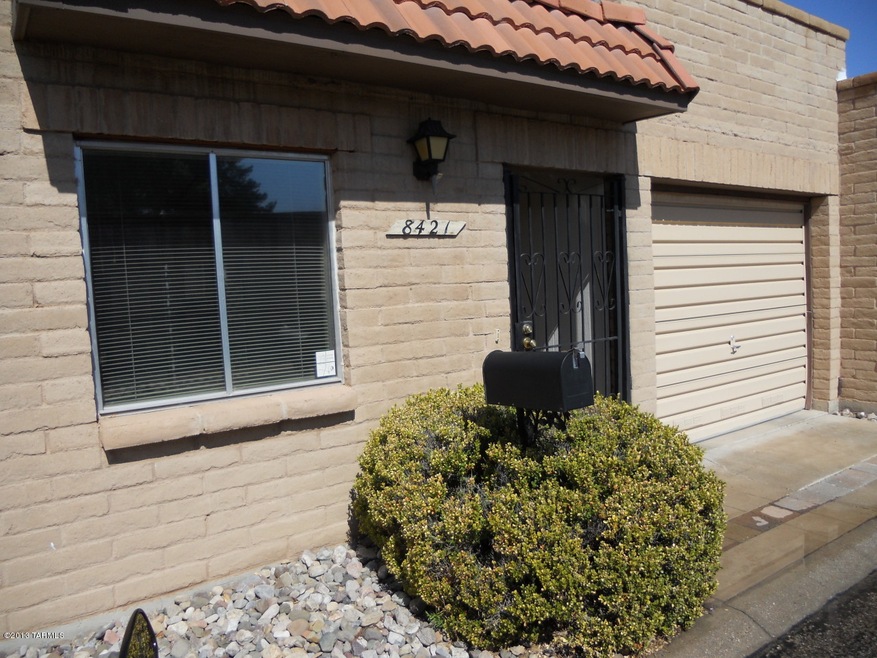 Front entry outside