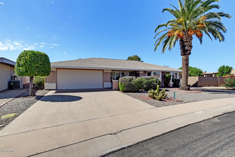 Front of 3 bedroom stucco home