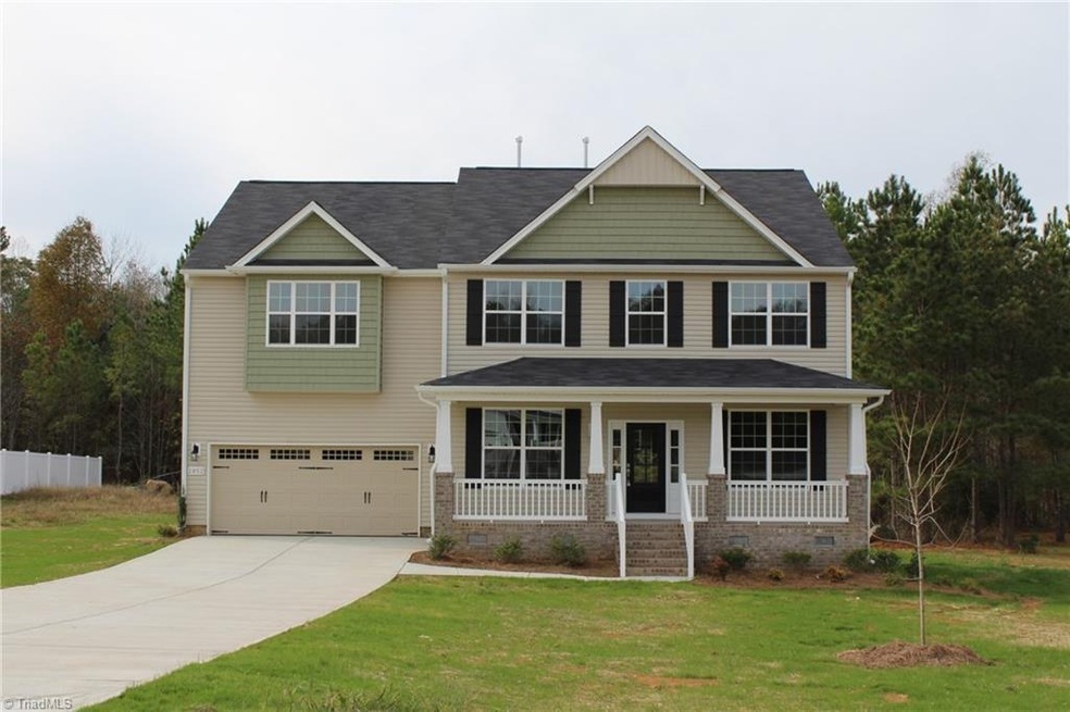 Front of Home with Full Front Porch