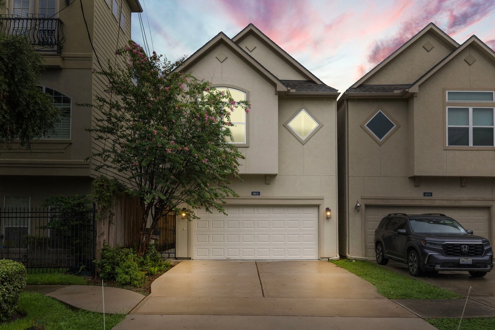 Welcome to 1611A Summer. Private driveway for easy