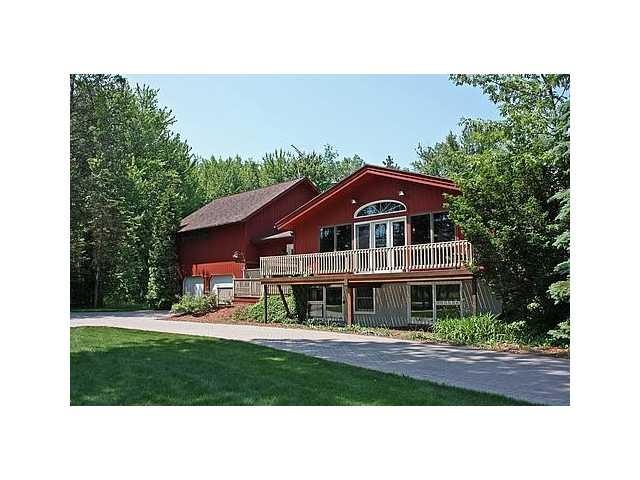 Exterior Front. 14 feet wide circular driveway bea
