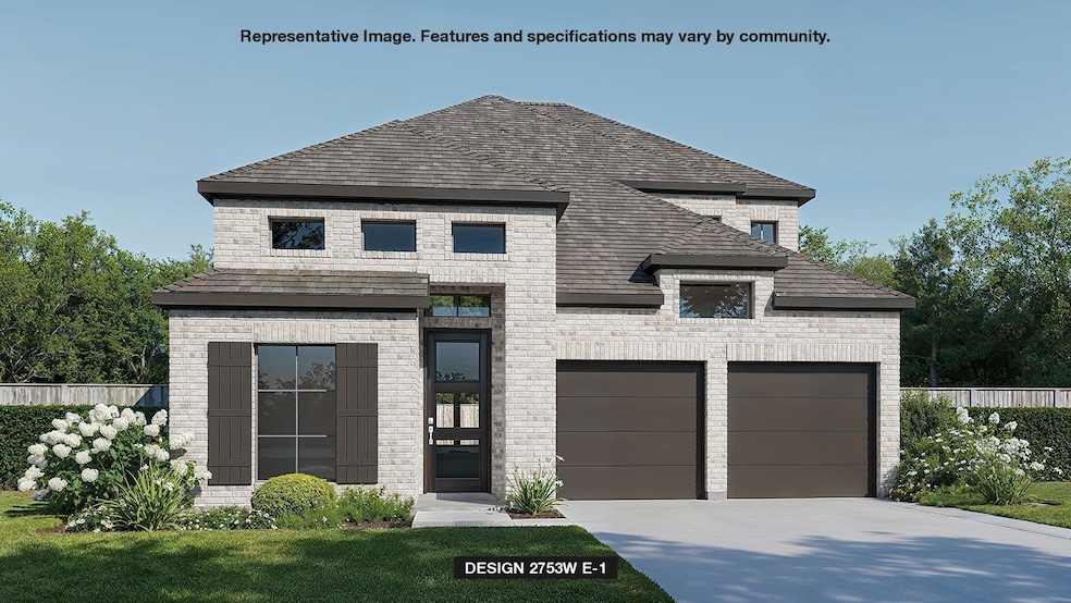 View of front of property with driveway