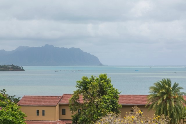 Glorious bay view from master bedroom