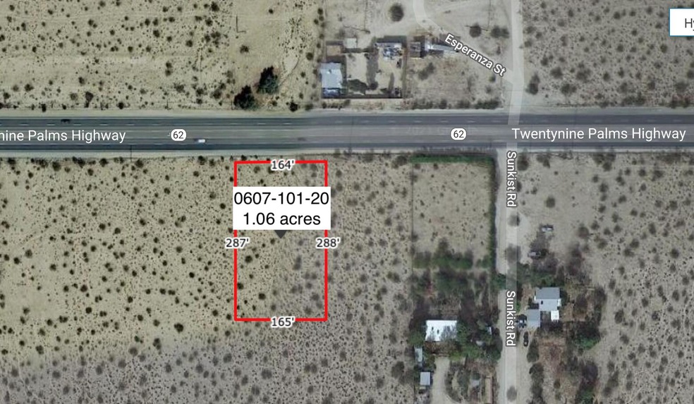 1.06 Acres On Hwy 62 Nr Sunkist Hwy, Joshua Tree, CA 92252 - photo 1
