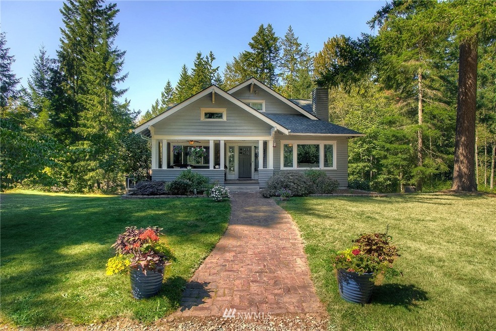 Welcome Home!  Gorgeous Well Maintained 1 1/2 Story With Basement Craftsman Home on Shy 13 Acres