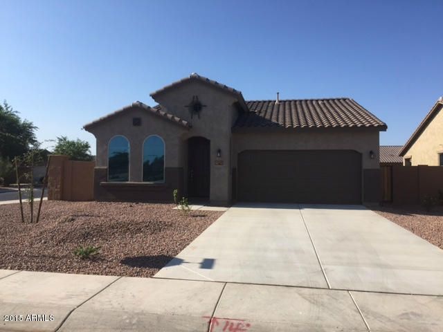 Front of Brand New Home on Corner Lot