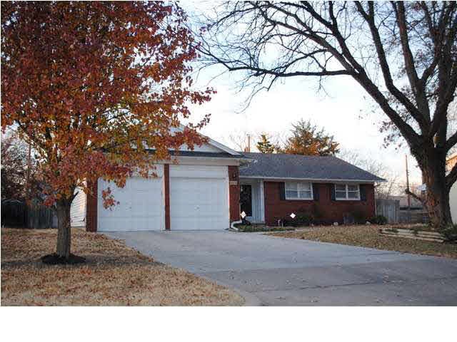 Newer concrete driveway