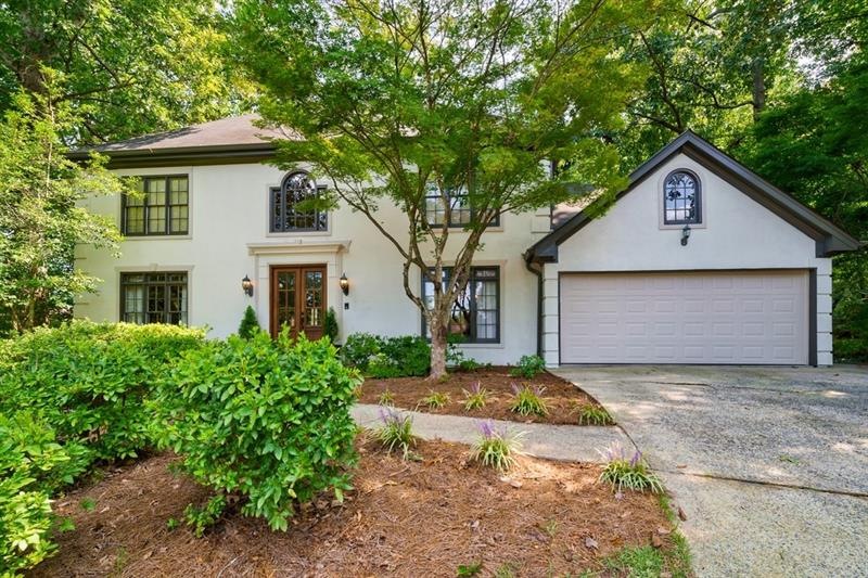 Fabulous home nestled on a cul de sac on private l