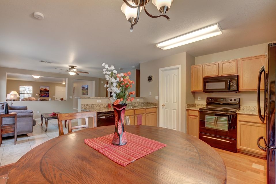 Kitchen Opens to Family Room