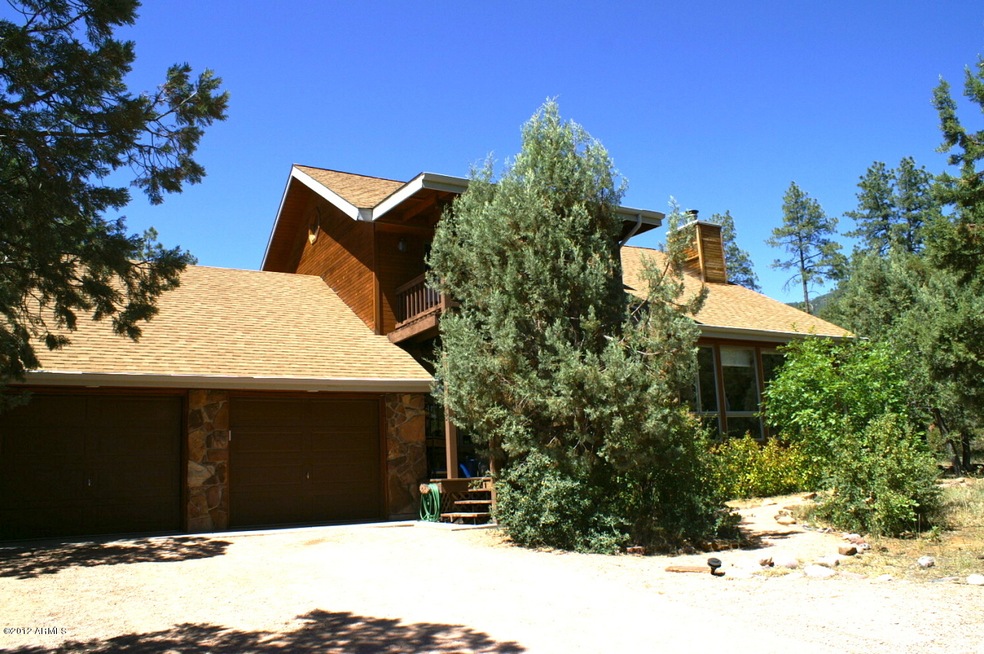 House and Garage