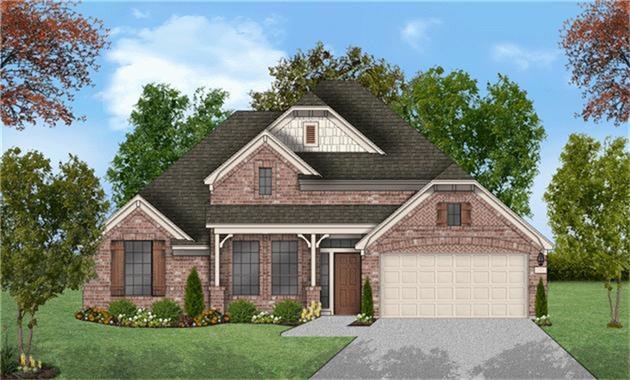 Artist rendering of front elevation