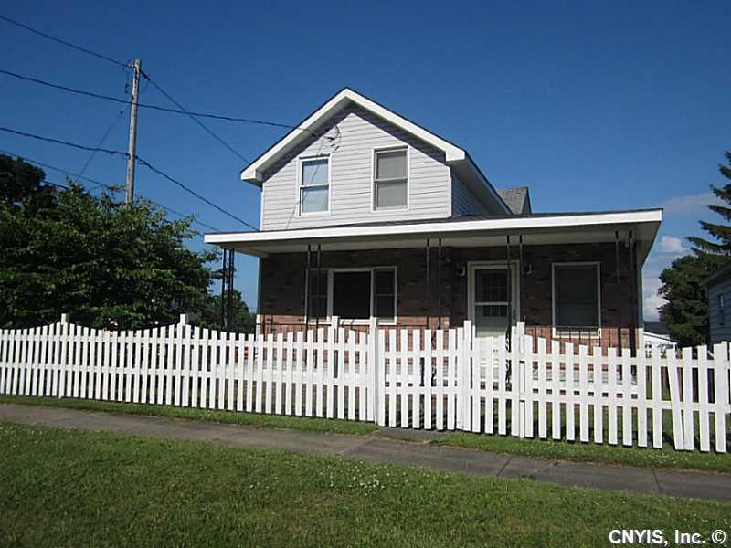 Exterior Front. Open front porch
