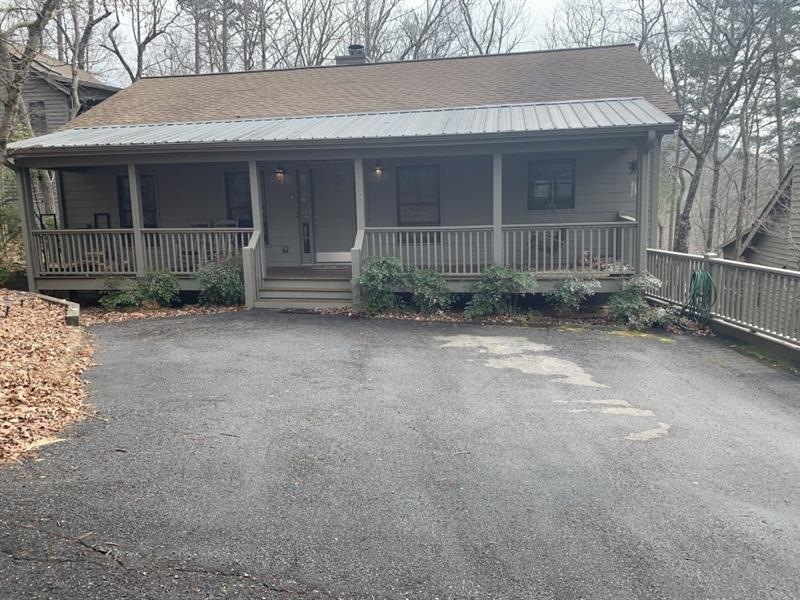 Front View & Large Parking Pad