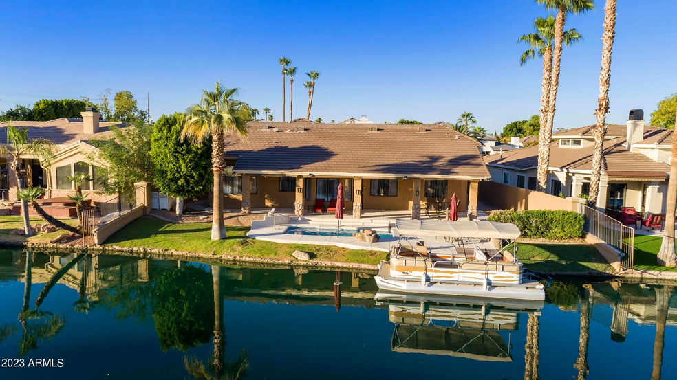 Backyard view