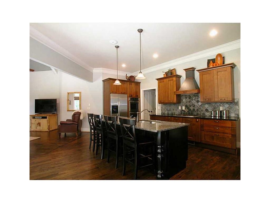 Kitchen. Notice the 10-foot ceilings throughout an