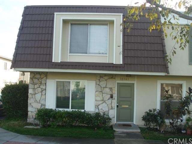 Front entry of 3 Bedroom 2.5 Bath End Unit