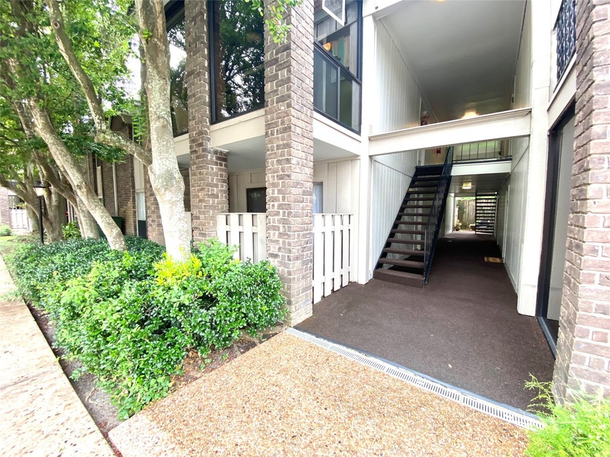 First floor unit with covered patio area