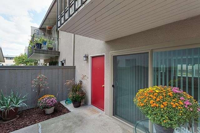 View of private patio/entry