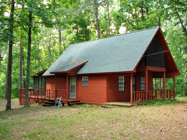 Nestled among the trees...