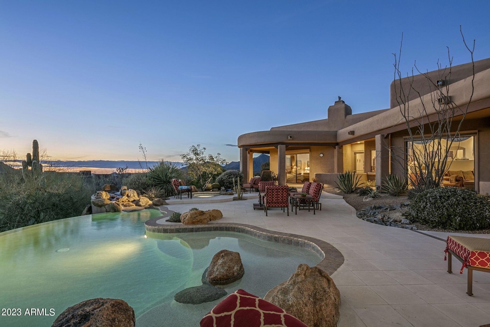 Cerulean Skies & Pool At Sunset~