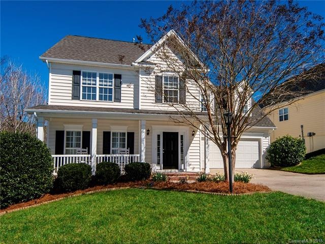 Beautiful Street Appeal With Rocking Chair Porch