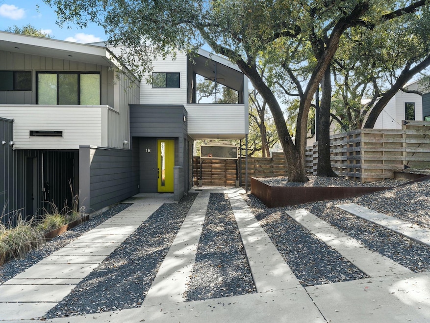 View of front of house featuring board and batten
