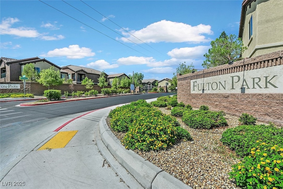 View entering the gated community off Charleston