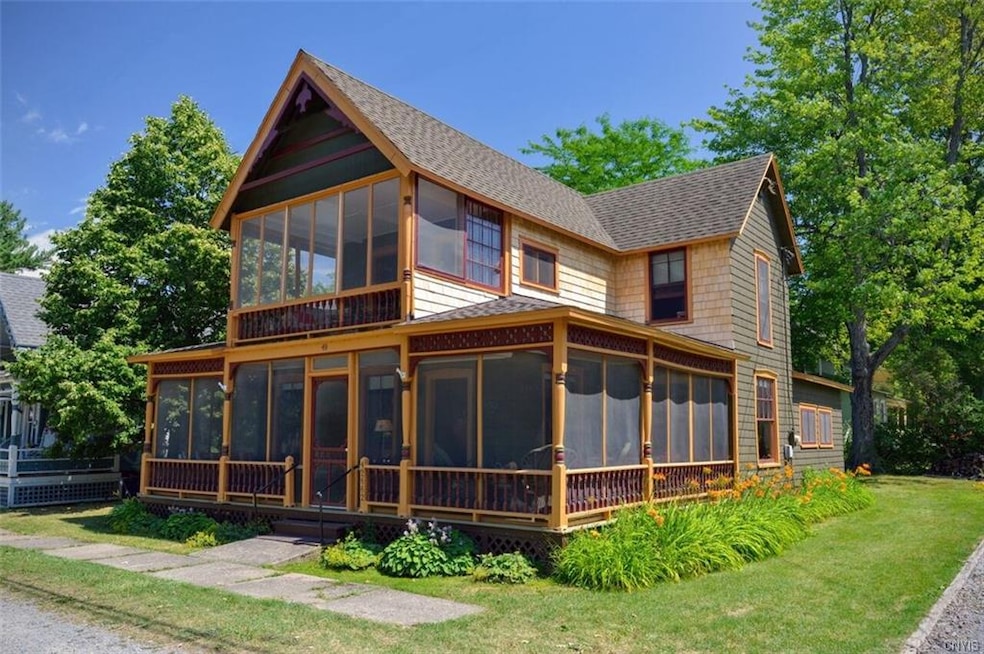 A late 19th century Eastlake Style cottage in a wa