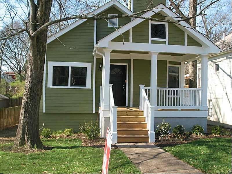 Exterior Front. Adorable Craftsman Bungalow sits o
