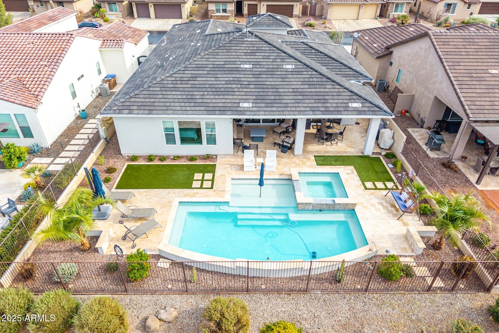 Gorgeous backyard with heated pool/spa