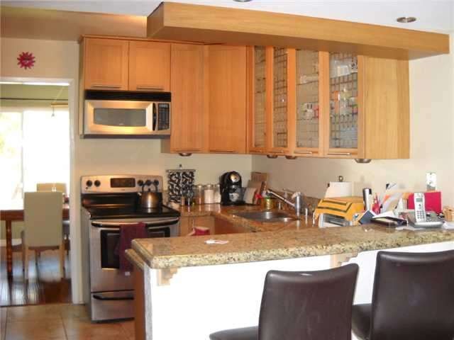 Gorgeous granite kitchen with stainless steel appl