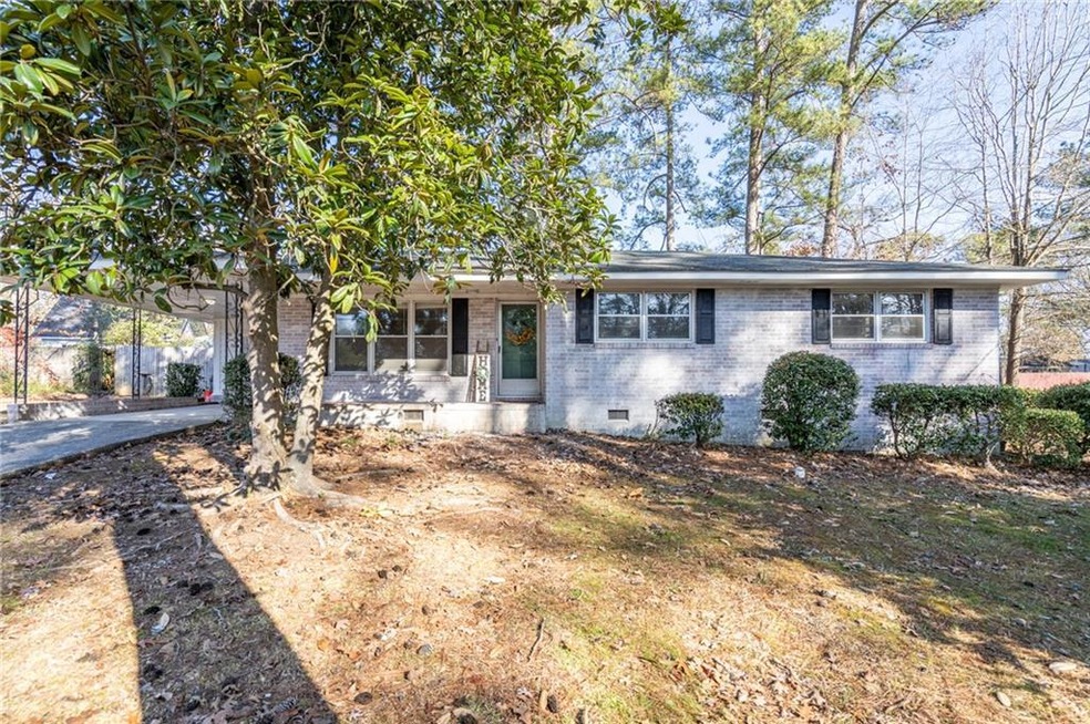 View of ranch-style home