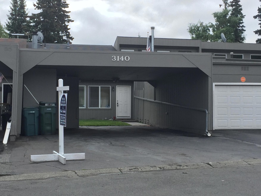Front View of Carport