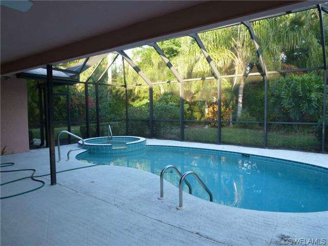 Private heated pool and spa