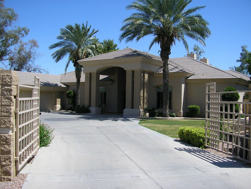 Privately Gated Front Entry