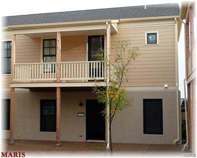 This unit is on the lower with a covered porch. St
