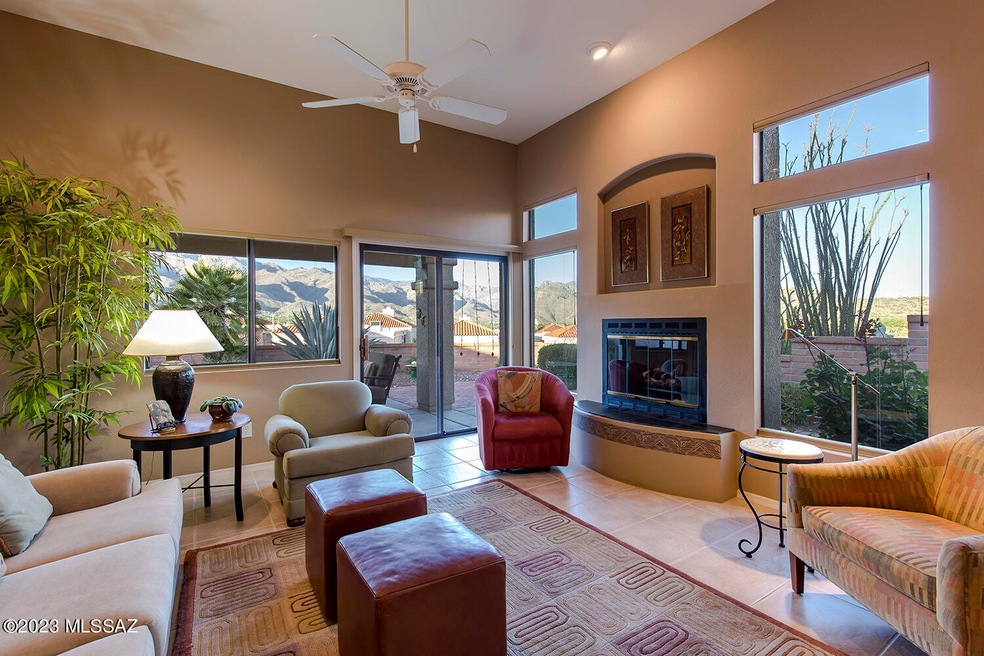 Mountain views from Family Room