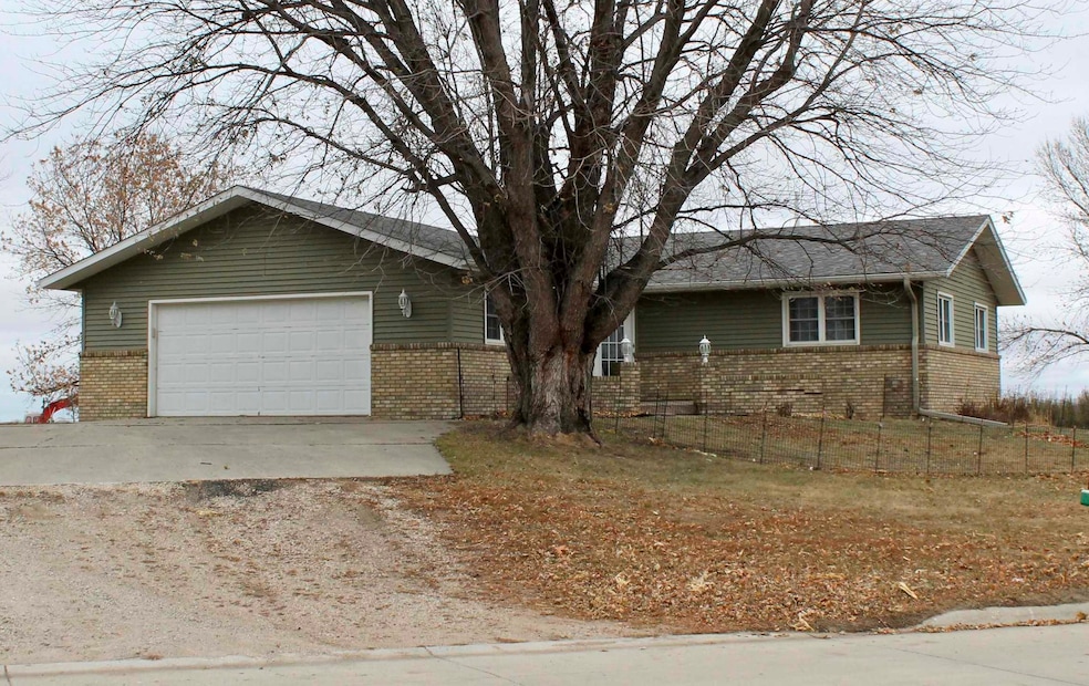 Check out the two car garage and amazing curb appe