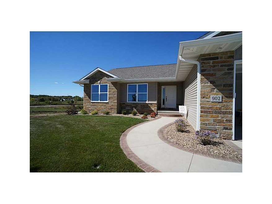 Front Exterior. Landscaped front with etched sidew