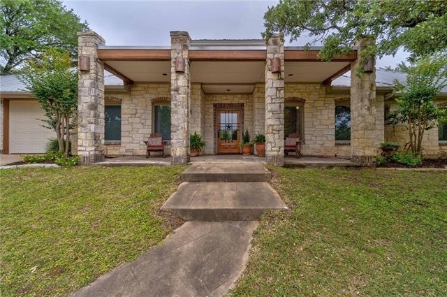 Living the life in the Hill Country!  Texas limestone on all sides