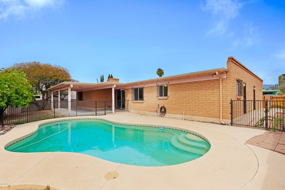 Sparkling pool