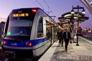 Close to New Bern station light rail