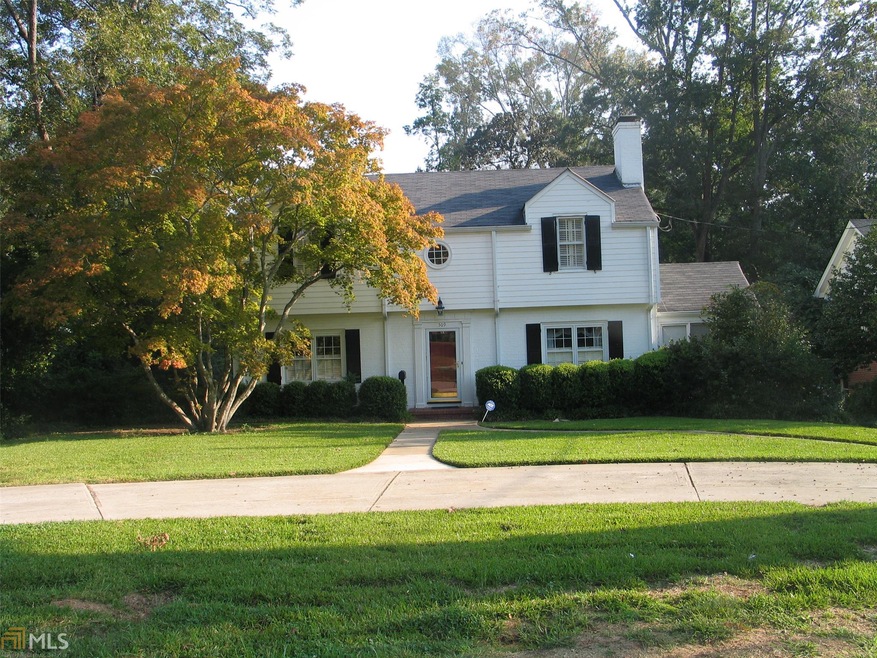 Front View of Home With Circular Driveway