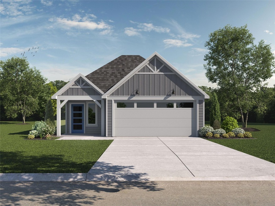 D.R. Horton's Brooke floorplan, elevation H. All H