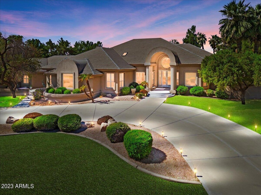 01-Front of home twilight