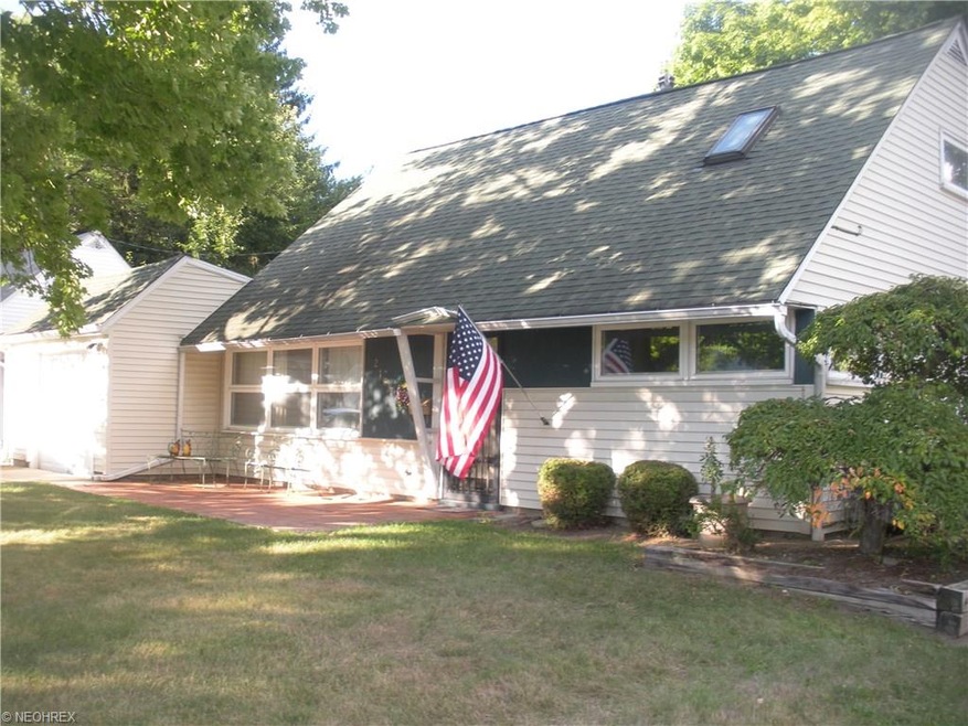 Large corner lot with attached one car garage and 